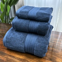 Luxury Cotton Towel Set - Quick Drying and Durable for Bathroom Use