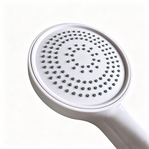 Hochdruck-ABS-<span class=keywords><strong>Handbrause</strong></span> mit großem Sprühkopf, weiß, für Badezimmer-Dusche, als Ersatz für die Dusche - Product Image 3