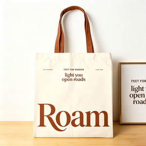 Sac fourre-tout en coton <span class=keywords><strong>minimaliste</strong></span> grande capacité pour <span class=keywords><strong>femme</strong></span>, idéal pour le shopping, la sublimation, et le transport quotidien au travail ou à l'école – Approvisionnement en gros direct usine - Product Image 2