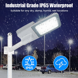 Ngoài trời không thấm nước IP65 nhôm AC LED ánh sáng đường phố cao lumen 30W-300W SMD chiếu sáng cho nhà máy Đường bộ trực tiếp - Product Image 5