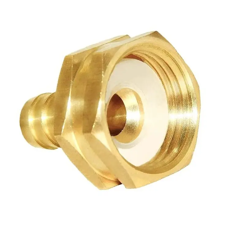 Metals Brass Garden Hose Fitting Thread Reducing Connector 1/2" Barb 3/4" Male Swivel Hose Barb Fitting