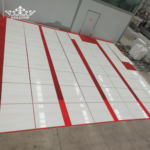 Baldosas de Mármol Goldtop con Acabado Pulido en Blanco Venecia, Tamaño Estándar para Revestimiento de Pisos y Paredes de Villas y Apartamentos de Lujo - Product Image 1