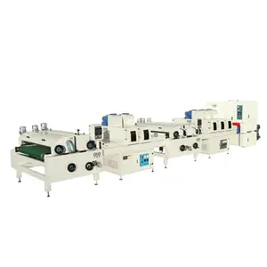 Hot Selling Automatic Uv Paint Spraying Coating Line Dustfree UV Paint Production Line For Sale