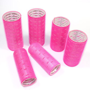 Bigodini per capelli LED multicolore, di piccole dimensioni, in nylon autoadesivo a tre strati, extra lunghi, per frangia a otto e effetto air bangs - Product Image 4