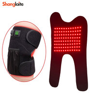 Shanglaite - Bota de Terapia de Luz Roja para Caballos, 660nm 850nm LED, Envoltura para Piernas, Batería Recargable, Dispositivo de Terapia Portátil