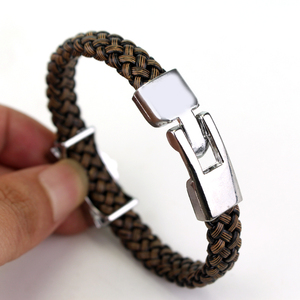 जेल्डा पुरुषों के कंगन उपहार लड़के उपहार ज़ेल्डा कोस्प्ले ब्रेसलेट पारंपरिक बुना हुआ चमड़े के कंगन - Product Image 5