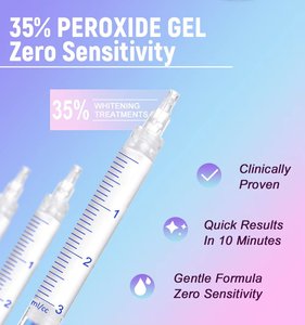 Kit Profesional de Blanqueamiento Dental LED con Gel de Peróxido al 35%, <span class=keywords><strong>Blanqueador</strong></span> Dental para <span class=keywords><strong>Dientes</strong></span> Sensibles, Kit de Blanqueamiento para Cuidado Bucal en Casa - Product Image 6