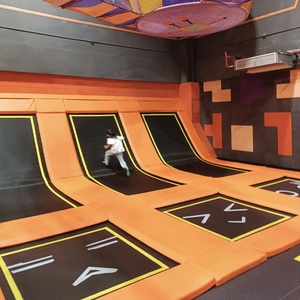 Parque <span class=keywords><strong>de</strong></span> Trampolines Comercial Grande para Interiores, Centro <span class=keywords><strong>de</strong></span> Juegos para Niños, Diseño <span class=keywords><strong>de</strong></span> <span class=keywords><strong>Castillo</strong></span> Inflable, para Niños <span class=keywords><strong>de</strong></span> 3 Años en Adelante, Personalizable - Product Image 4