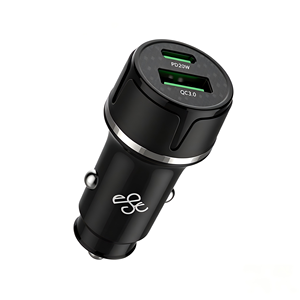 Cargador de Coche Portátil con Certificación CE, 12V-24V PD20W QC3.0, Adaptador de Carga de Coche de Doble Puerto <span class=keywords><strong>para</strong></span> iPhone, Samsung, <span class=keywords><strong>OPPO</strong></span>, VIVO - Product Image 3