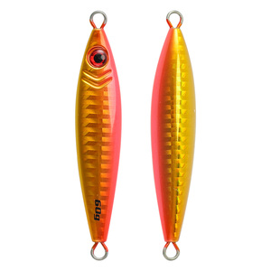 Jiggingpro – leurre de pêche en mer avec lame en métal <span class=keywords><strong>Shotel</strong></span>, leurre de pêche en eau salée, poisson en plomb, Slow metal casting, 60g 80g - Product Image 4