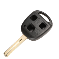Coque de clé télécommande 2/3 boutons Lexus RX300 ES300 LS400 GX460 pour Toyota Corolla Land Cruiser YARIS CAMRY RAV4