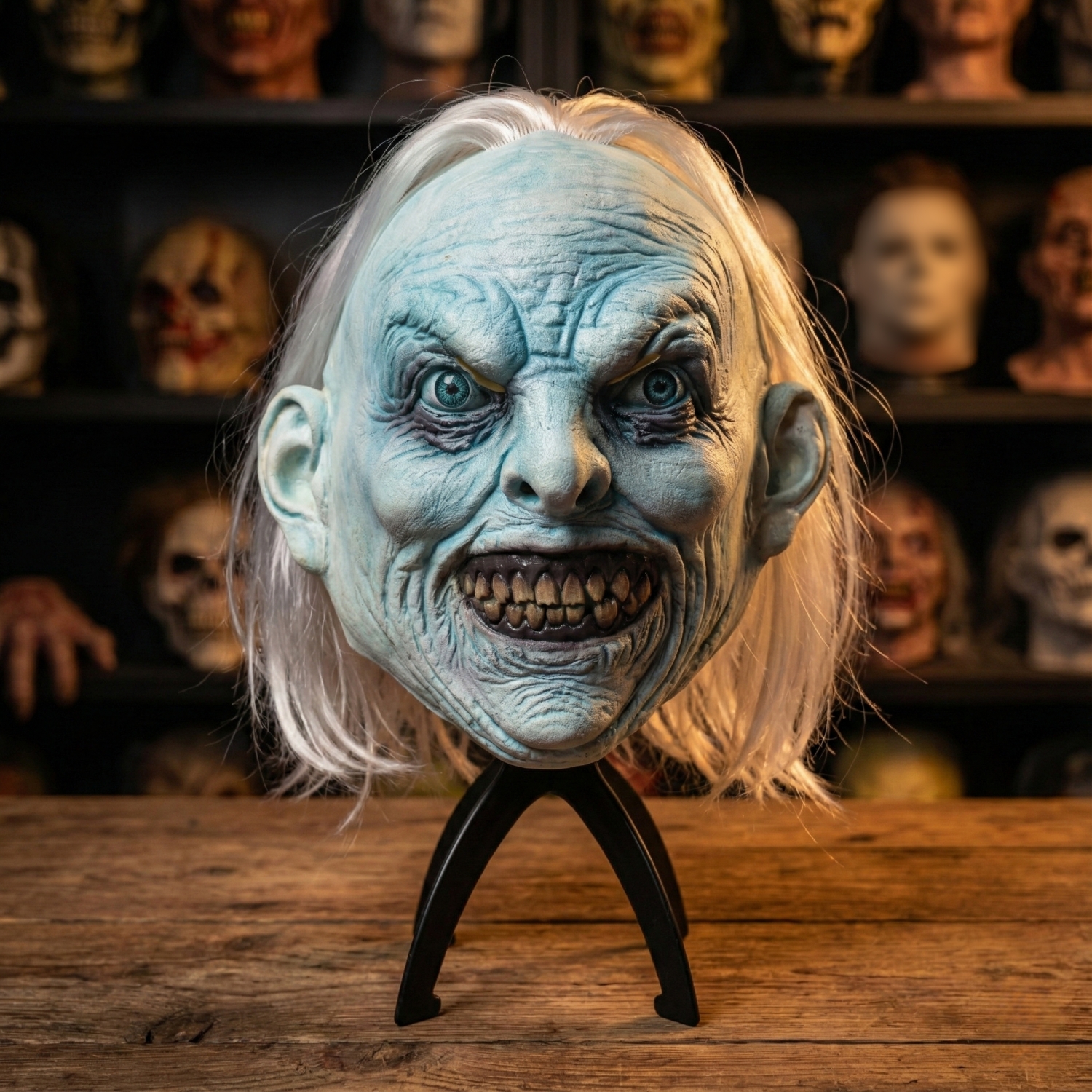 Creepy Old Witch Mask