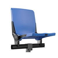 Avant Sports Arena Sièges de stade avec accoudoir Tip-Up Chaises de stade VIP pliantes avec porte-gobelet Gymnase Sièges de gradin fixes