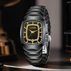 New LIGE LG89189 Fashion Women's Square <b>Watch</b> Multi functional <b>Waterproof</b> Calendar New Quartz <b>Watch</b> 2026 - Product Image 2