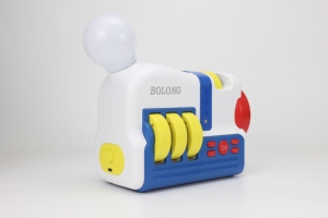 BOLONG Projecteur multimédia intégré 4 cartes d'histoire audio, machine de projection d'histoire avec apprentissage interactif du son et de <span class=keywords><strong>l</strong></span>'image - Product Image 2