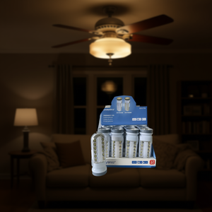 หลอดไฟ LED ฉุกเฉิน 12 แพ็ค แสงสีขาว ความสว่างสูง อายุการใช้งานยาวนาน - Product Image 3