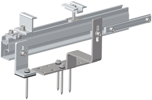 OEM Extruded Aluminium Profile PV Solar Panel <strong>Bracket</strong> Solar Mounting System Aluminum Railing <strong>Post</strong> Extrusion | Art Sign - Product Image 2