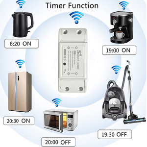 Interruptor Inteligente WiFi DIY Tuya, <span class=keywords><strong>Control</strong></span> <span class=keywords><strong>Remoto</strong></span> Inalámbrico, <span class=keywords><strong>Control</strong></span> del Hogar, Compatible con Google <span class=keywords><strong>Alexa</strong></span>, de Plástico - Product Image 6