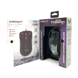 Chất lượng cao vương miện RGB Chuột chơi game 1 năm bảo hành 1200 dpi Laser lập trình theo dõi thiết kế tiện dụng giao diện USB-Trong kho - Product Image 4