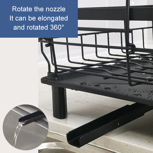 Đa Chức Năng Hai Lớp Lưu Trữ Nhà Bếp Thanh Lịch Món Ăn Giá Tùy Chỉnh Nhà Sản Xuất Món Ăn Lớn Khô Giá - Product Image 5