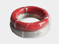 Fil électrique AFT250 250C 600V en cuivre plaqué argent avec isolation en PTFE FEP extrudé pour capteurs et instruments aéronautiques