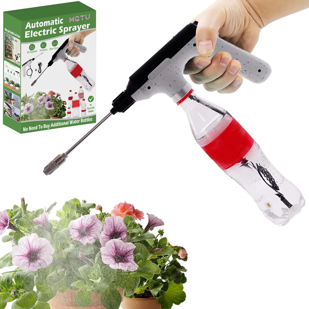 Electric Garden Spray Automatic Plant Mister USB Rechargeable Portable Garden Sprayer for Watering Fertilizing Cleaning
