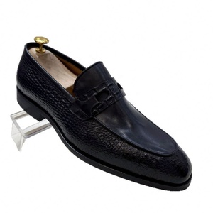 Nouvelles Chaussures Habillées en Cuir pour Hommes Modèle 2026 - Bottines Montantes en Cuir de Vachette Pleine Fleur pour Mariage et Affaires - À Lacets, Antistatiques, Faites à la Main - Product Image 2
