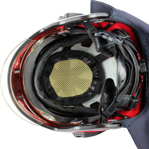 Helm Keselamatan tahan api tahan air, helm perlindungan keselamatan pemadam kebakaran gaya baru Eropa F1 tahan air - Product Image 5