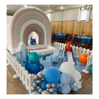 Aire de jeux intérieure pour enfants château gonflable et équipement d'amusement intérieur carrousel de jeu doux équipement de location de fête en mousse pour enfants