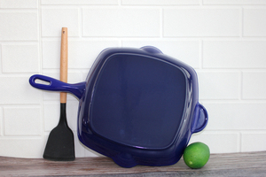 Venta caliente sartén para asar bistec cuadrado de hierro fundido sartén - Product Image 6