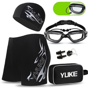 Ensemble de natation pour <span class=keywords><strong>homme</strong></span> : <span class=keywords><strong>Maillot</strong></span> de <span class=keywords><strong>bain</strong></span>, lunettes, bonnet, sac de transport, <span class=keywords><strong>grande</strong></span> <span class=keywords><strong>taille</strong></span>, short de <span class=keywords><strong>bain</strong></span>, boxer de plage - Product Image 6
