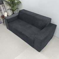 Canapé modulaire compressé en mousse haute densité pour salon, vente en gros d'usine