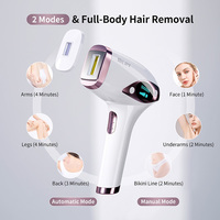 Épilateur IPL 16J personnalisé OEM à marque privée, appareil d'épilation laser à refroidissement par glace pour femmes, utilisation à domicile
