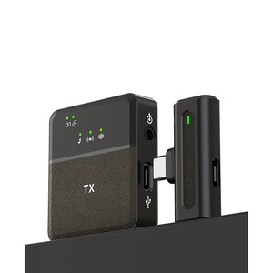 Hot bán 2mic SX8 Long Range kỹ thuật số không dây Lavalier Microphone ve áo IOS tiếng ồn hủy bỏ phòng thu Mic cho iPhone Android - Product Image 2