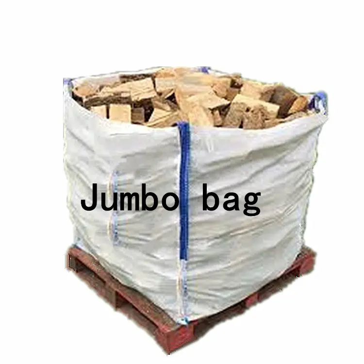 EGP personalizable de alta calidad tejida 1000 kg 1500kg bolsa Jumbo para leña bolsa grande