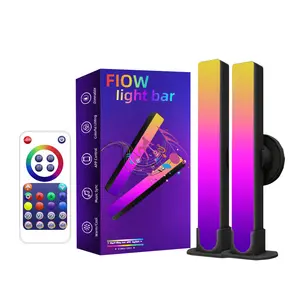 Led Desktop Magic Smart Atmosphere Light Rgb With Sensor Music Voice-activated Rhythm Led Flow Light