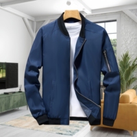 Veste coupe-vent personnalisée pour homme, 100% nylon, imperméable, nouvelle veste décontractée tendance pour l'automne et l'hiver, veste pour jeunes