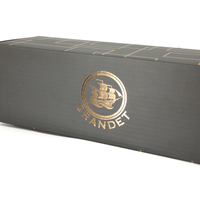 Caja de Embalaje de Cartón para Botellas de Agua con Impresión Personalizada, Caja de Cartón para Vasos con Tapa Superior Abatible para Envío de Vasos