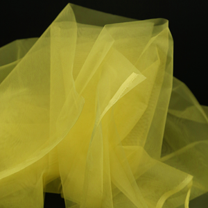 Tulle Bianco in Rete per Abiti e Costumi, Tulle Morbido in Nylon Nero, Rete <span class=keywords><strong>Trasparente</strong></span> Effetto Illusione, Tessuto in Tulle a Rete - Product Image 2