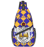 Nueva Mochila/Bolso de Pecho Sigma Gamma Rho con Diseño de Tablero de Ajedrez, Deportiva, de Viaje, Gran Capacidad, Precio Bajo, Personalizable