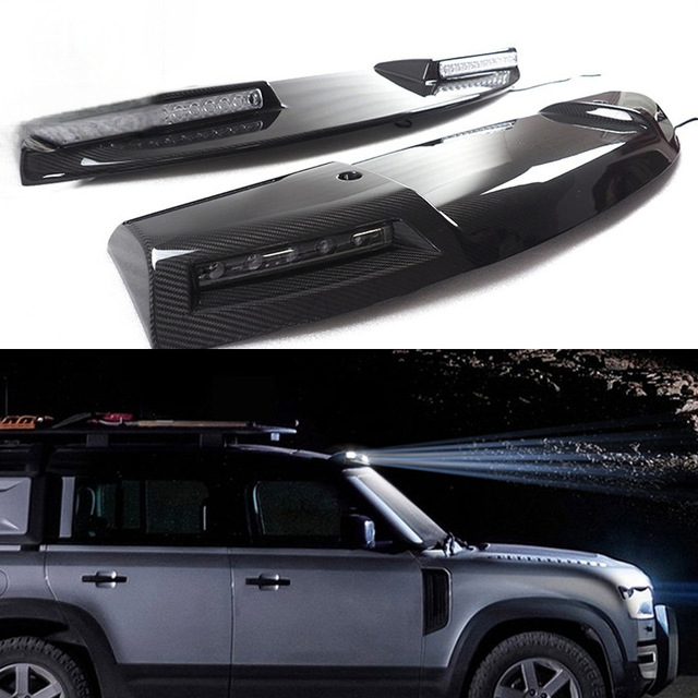 LED Daytime Running Lights for Land Rover Defender Off-Road Enhanced Brightness Roof Bar Lights
