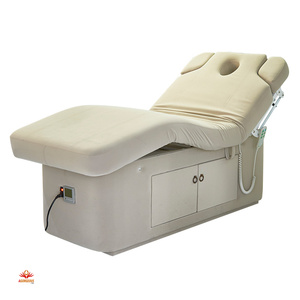 Lit de beauté de luxe, chaise de spa, mobilier de salon de beauté, équipement d'esthétique, table de massage pour grossistes en soins du visage - Product Image 1