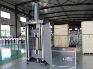 Peralatan pengujian kekuatan tarik Coupler Rebar baja 1000KN ruang tunggal dengan tes deformasi - Product Image 2