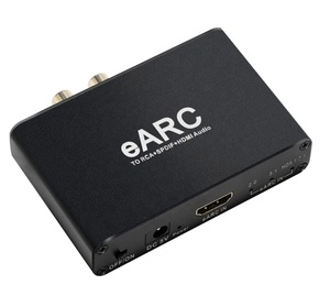 <span class=keywords><strong>Convertisseur</strong></span> audio numérique eARC/ARC pour DTS Dolby Atoms <span class=keywords><strong>AC3</strong></span> LPCM Fiber vers RCA SPDIF Audio - Product Image 4