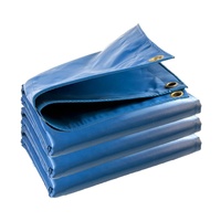 Bâche PVC 420g pour Étang à Poissons et Piscine, Couverture Imperméable et Anti-Pluie, Bords Coupés, Design Épaissi Résistant à l'Usure pour Garçons