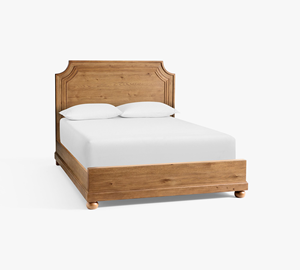 Cama Matrimonial de Madera Maciza Estilo Francés Vintage, Cama Americana de Mediados de Siglo de Alta Gama, Cama Nupcial, Cama Windsor, Cama Princesa - Product Image 3