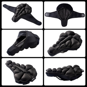 Housse de coussin de siège pour vélos de montagne et vélos de route, universelle, gonflable, avec airbag, absorbant les chocs, respirante, taille M, modèle FU-A10 - Product Image 2