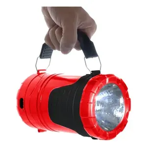 360 ° bianco torcia a LED 5-in-1 lampada portatile ricaricabile solare Jumbo Versatile torcia elettrica categoria di prodotto - Product Image 5