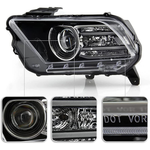 Lampe frontale de voiture pour Ford <span class=keywords><strong>MUSTANG</strong></span> Offre Spéciale-<span class=keywords><strong>2013</strong></span>, <span class=keywords><strong>prix</strong></span> d'usine 2014 - Product Image 2