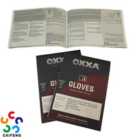 Manuales Personalizados Impresos Offset, Plegables, de Una Sola Página, con Laminado Brillante y Encuadernación Perfecta, Personalizados para Empresas